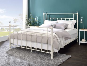 ACME Comet Queen Bed, White Finish BD00134Q